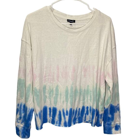Splendid tie dye long sleeve sweater top - Picture 1 of 7